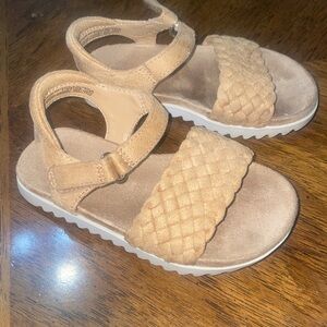 Tan toddler sandals